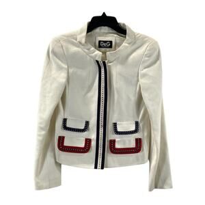 Vintage Dolce & Gabbana Cropped Blazer Jacket Like New